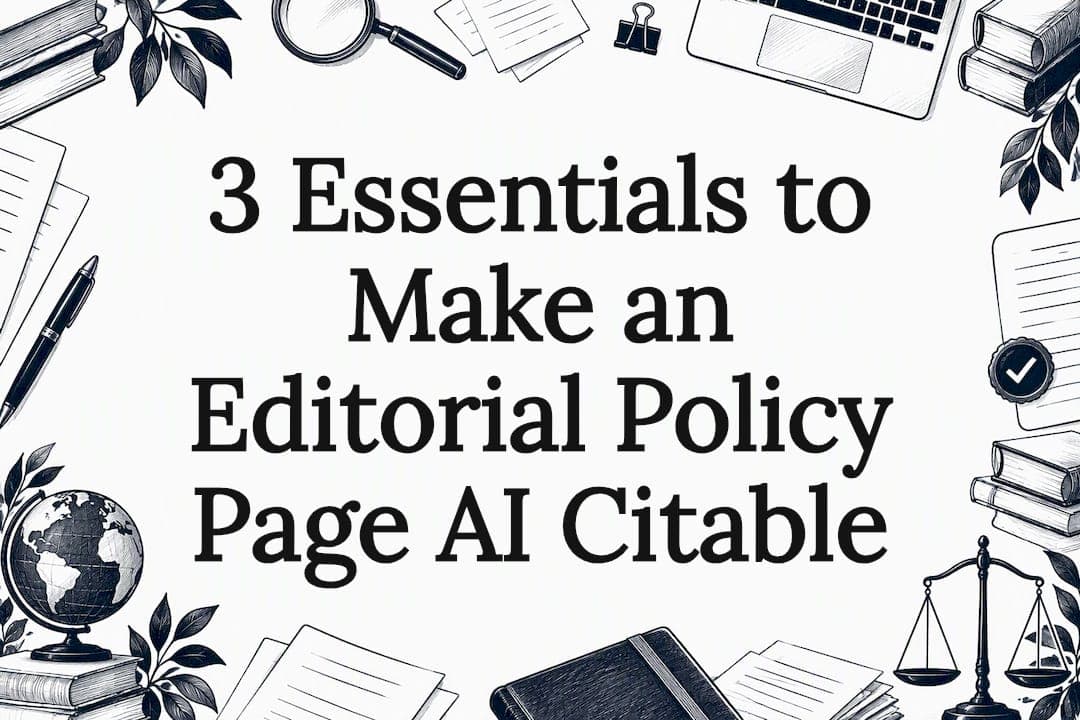 3 Essentials to Make an Editorial Policy Page AI Citable