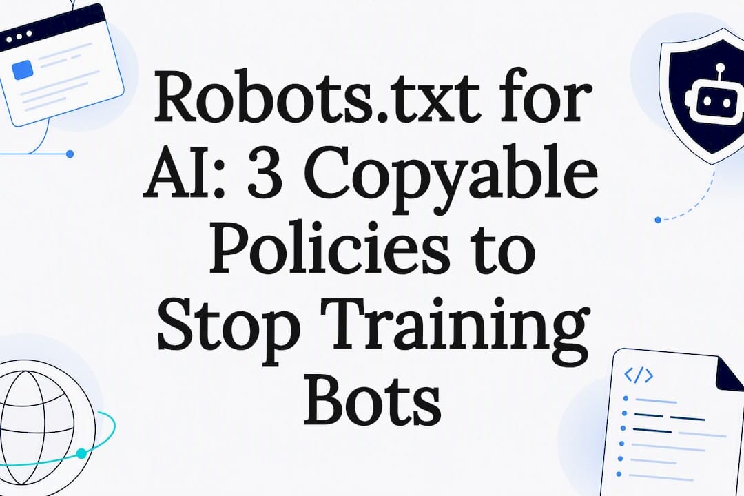 Dark Cited title card about AI robots.txt